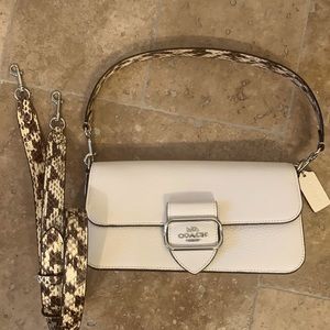 Coach Morgan leather shoulder handbag